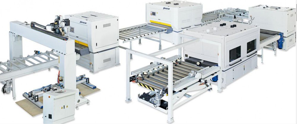 Automatic Sanding Productino line